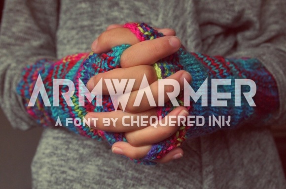 Armwarmer: A Sharp Modern Gothic Typeface for Web Design