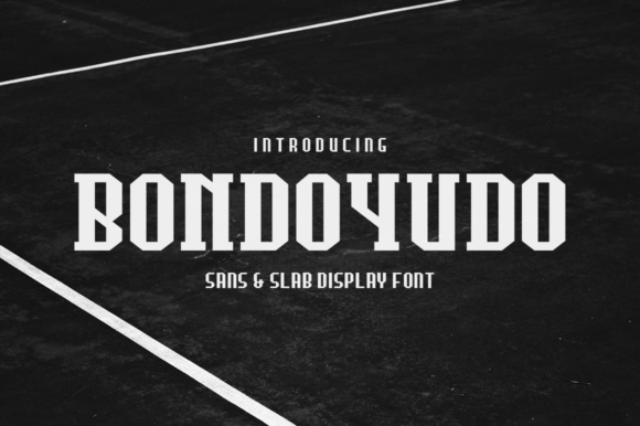 Bondoyudo: A Bold Display Typeface for Editorial Design