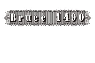 Bruce 1490 Typeface: A Display Font for Editorial Design