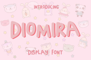 Diomira: A Sweet Display Font for Marketing