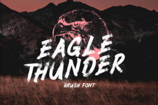 Eagle Thunder: A Textured Display Font for Editorial Impact