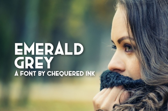 Emerald Grey: A Spiky Typeface for Makers