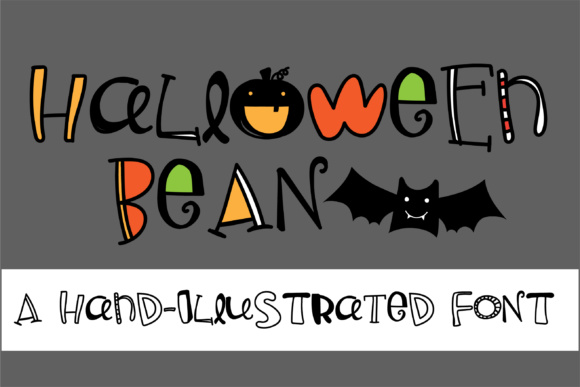 Halloween Bean: A Playful Display Font for Makers