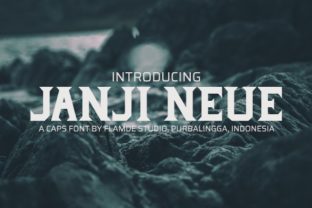 Janji Neue Font Brings Fresh Energy to Handmade Labels