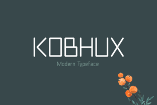 Kobhux: A Clean Modern Font for Branding and Display Design