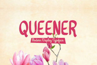 Queener: A Modern Display Font for Digital Branding