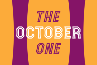 The October One: A Double-Line Display Font for Editorial Design