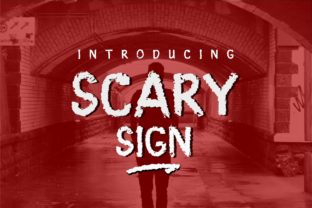 Why the Scary Sign Font Captures Reader Attention