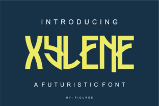 Xylene: A Futuristic Display Font for Bold Web Headlines